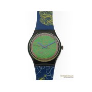 SWATCH The Globe classic quarzo cassa e cinturino plastica colorata new